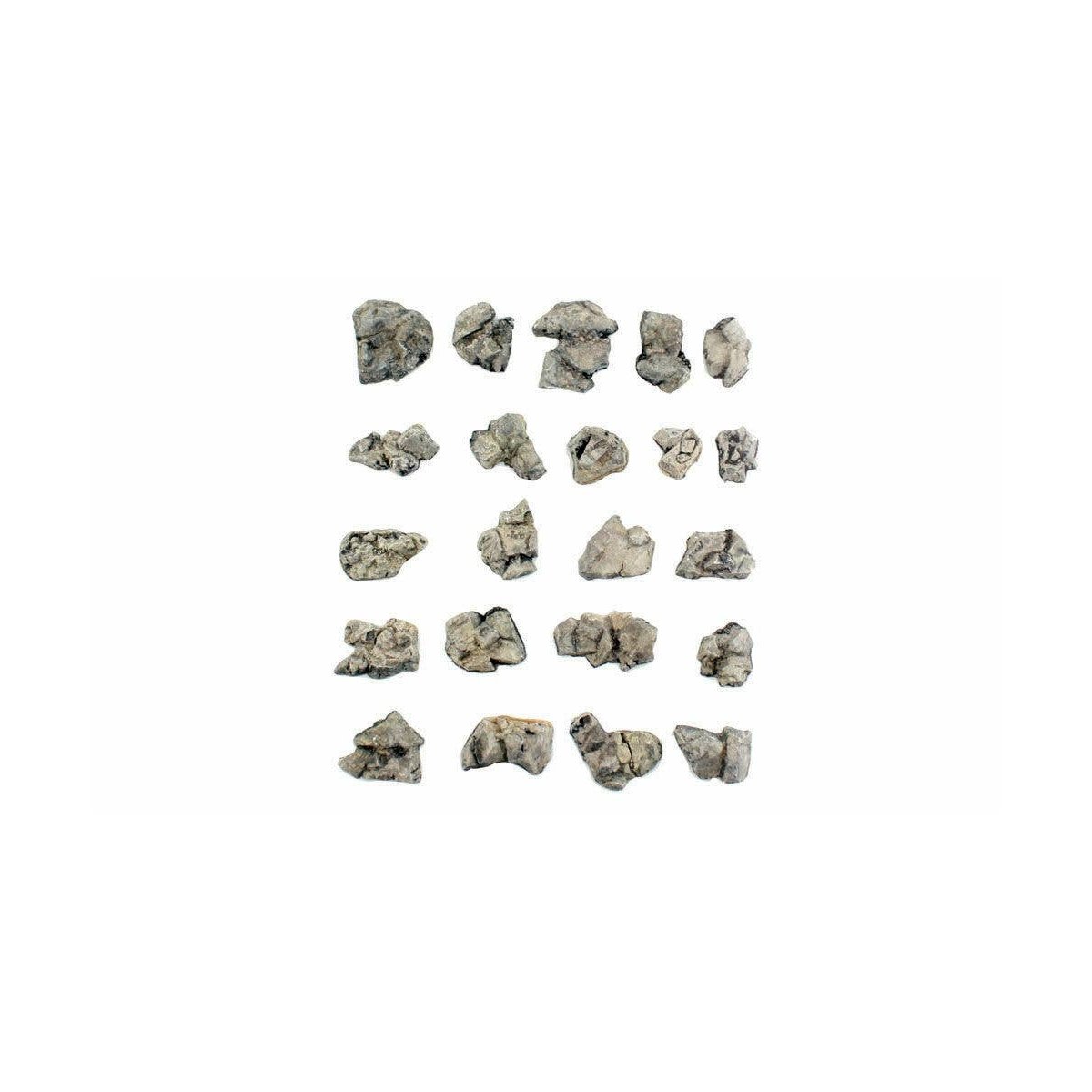 Boulders - Ready Rocks -- 22 Pieces, ALL Woodland Scenics 1142