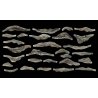 Creek Bank Rock Molds -- Set of 2, ALL Woodland Scenics 1245