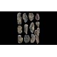 Creek Bed Rocks Rock Mold, ALL Woodland Scenics 1246