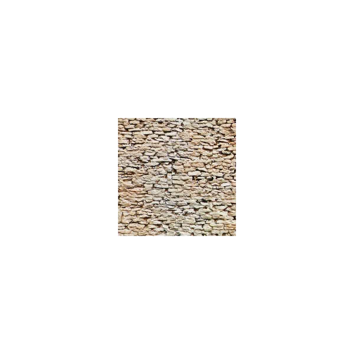 Flexible Dry-Stack Fieldstone Rock Sheet -- All Scales: 3-3/4 x 12′ 9.5 x 30.5cm, ALL Chooch Enterprises 8544