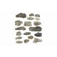 Surface Rocks - Ready Rocks -- 18 Pieces, ALL Woodland Scenics 1140