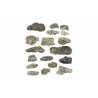Surface Rocks - Ready Rocks -- 18 Pieces, ALL Woodland Scenics 1140