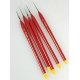 Precision Paint Brush Set - Flex-I-File(R) -- Ultra Fine - 1 Each 10/0, 5/0, 4, All Scales, Profile Accessories Inc. BRUF5P