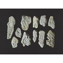 Rock Molds - 5 x 7′ 12.7 x 17.7cm -- Surface Rocks, ALL, Woodland Scenics 1231