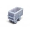Mining Carts -- Unpainted 3D Printed Parts pkg(5), N ALL SCALE MINIATURES 1600970