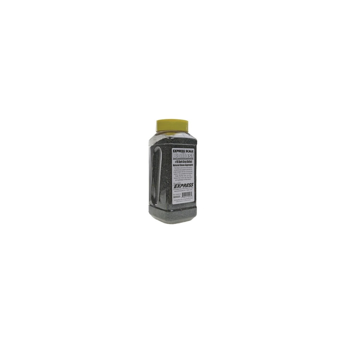 Natural Stone Ballast 16 -- Dark Gray - 1 Quart .95L, O Scenic Express SE0223