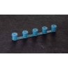 Open Top Residential Trash Can -- pkg(5), N ALL SCALE MINIATURES 1600830