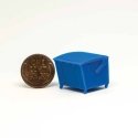 Dumpster -- Square Rear Load with Casters, HO, ALL SCALE MINIATURES 871806