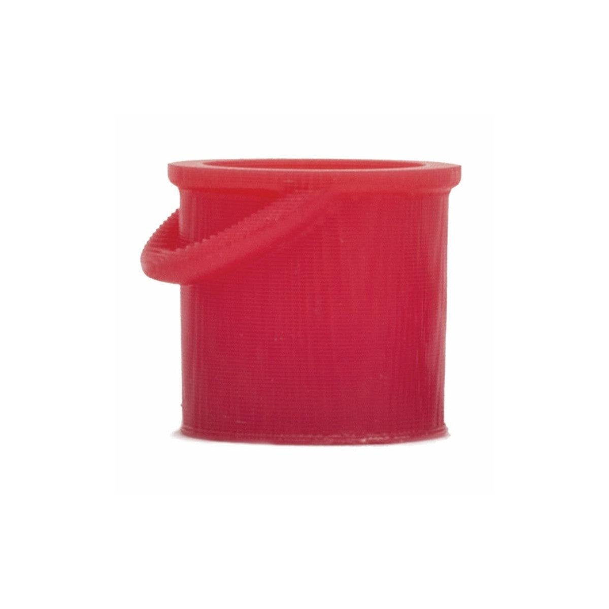 Red Fire Bucket - 3D Printed -- pkg(8), O Atlas O 4002039
