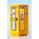 Telephone booth, HO Brawa Modellspielwaren 5442