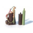 Acetylene Cutting Torch Kit w/Cart, HO, Custom Finishing 327