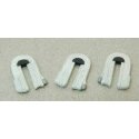 Fire Hose on Rack - Kit -- Unpainted pkg(3), HO, Durango Press 113