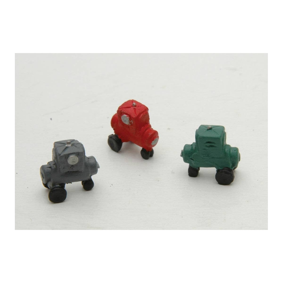 4-Wheel Welding Carts -- Unpainted Metal Castings pkg(3), HO Durango Press 167