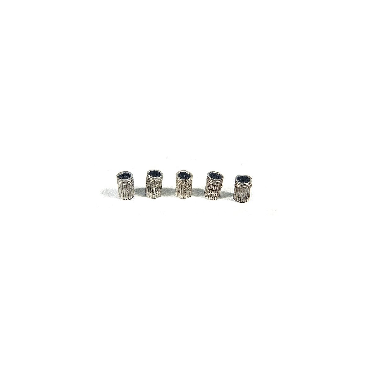 Half-Full Garbage Cans pkg(5), HO Durango Press 80