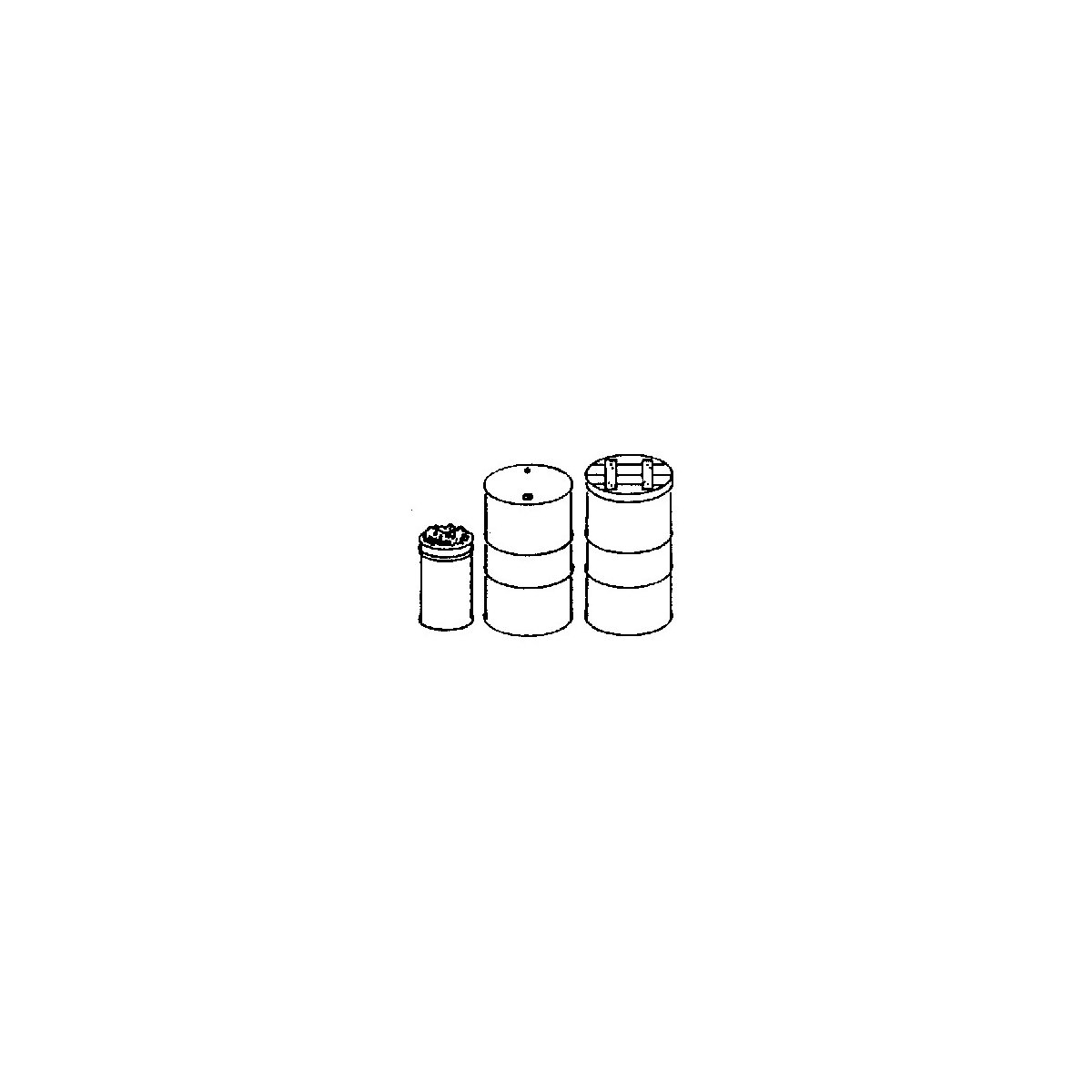 55-Gallon Drums, Fire Barrel Lids & Spike Cans, O Grandt Line Products Inc 3013