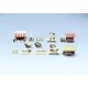 Market Stands & Carts, HO Faller Gmbh 180582