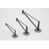 Dock Pillar Cranes -- Unpainted Metal Castings - 1 Each: Scale 5′ 1.5m, 7′ 2.1m, 9′ 2.7m, HO JL Innovative Design 353