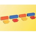Assorted Disposable Containers, HO, Kibri 38648