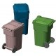 96-Gallon Wheeled Trash & Recycling Bin -- Kit (blue) pkg(6), HO Hi-Tech Details 8007