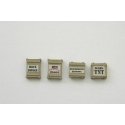 Custom Explosives/TNT Crates -- Tan pkg(4), HO, JL Innovative Design 532