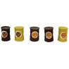 Custom Oil Barrel pkg(5) -- Shell Oil Company (yellow, red), HO JL Innovative Design 564