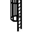 Cage & Ladder Set, ALL, Plastruct Inc 90431