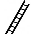 Styrene - Ladder pkg(2) -- 5′ Long, ALL, Plastruct Inc 90672