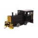 Plymouth ML-8 Industrial Switcher - DCC only -- Black with Yellow Stripes, HO, WalthersMainline 20019