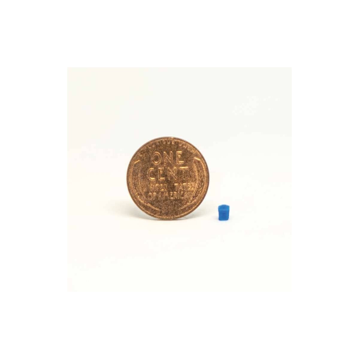 Square Recycling Bin -- pkg(5), N ALL SCALE MINIATURES 1600849