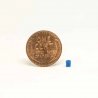 Square Recycling Bin -- pkg(5), N ALL SCALE MINIATURES 1600849