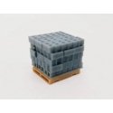 Cinder Block Stack -- pkg(5), N, ALL SCALE MINIATURES 1600919
