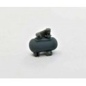 Short Air Compressor -- pkg(5), N, ALL SCALE MINIATURES 1600902