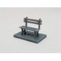 Park Bench -- pkg(5), N ALL SCALE MINIATURES 1600854