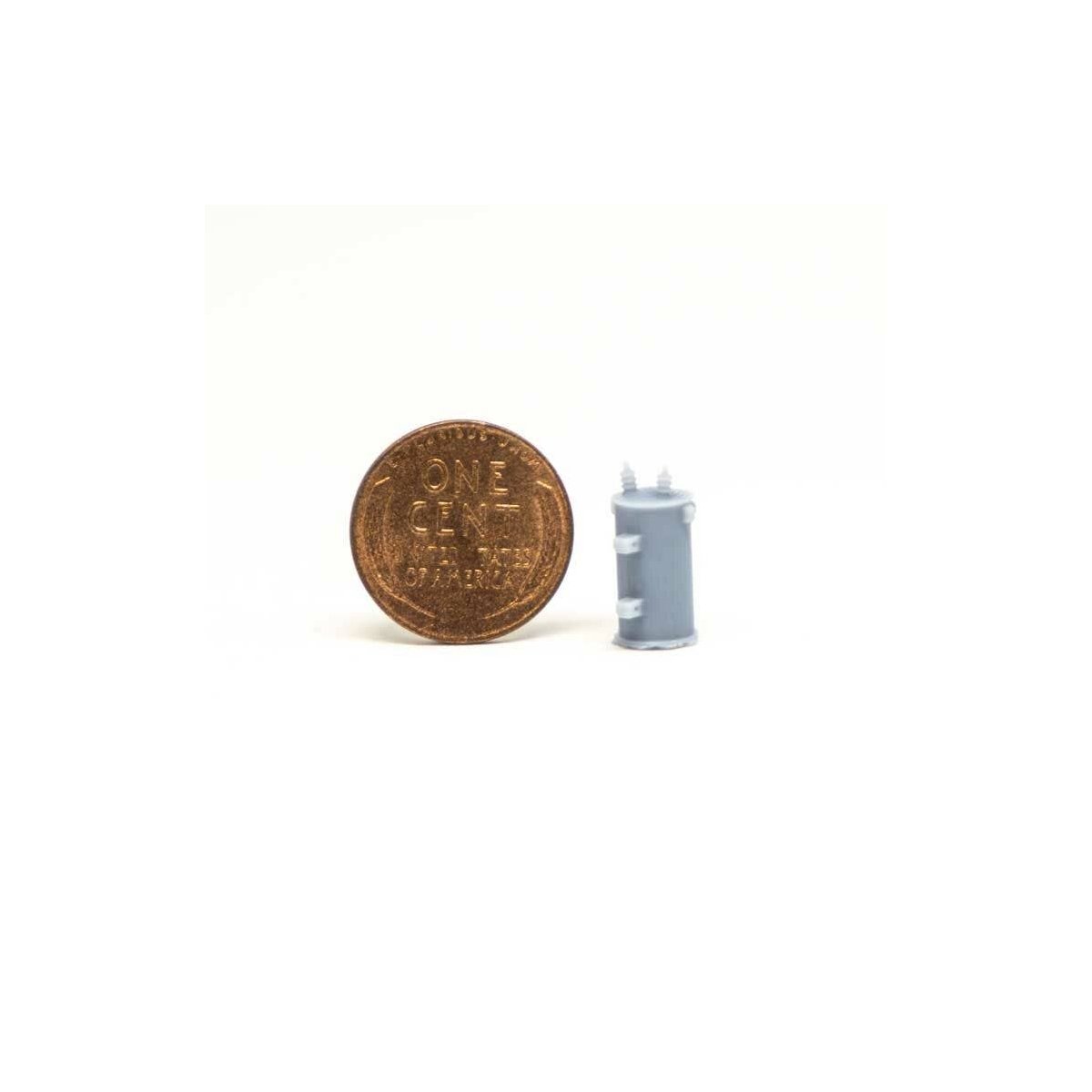 Single Phase Distribution Transformers -- pkg(5), HO ALL SCALE MINIATURES 870926