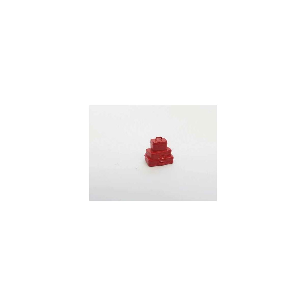 Stack of 3 Suitcases -- pkg(5), HO ALL SCALE MINIATURES 870931