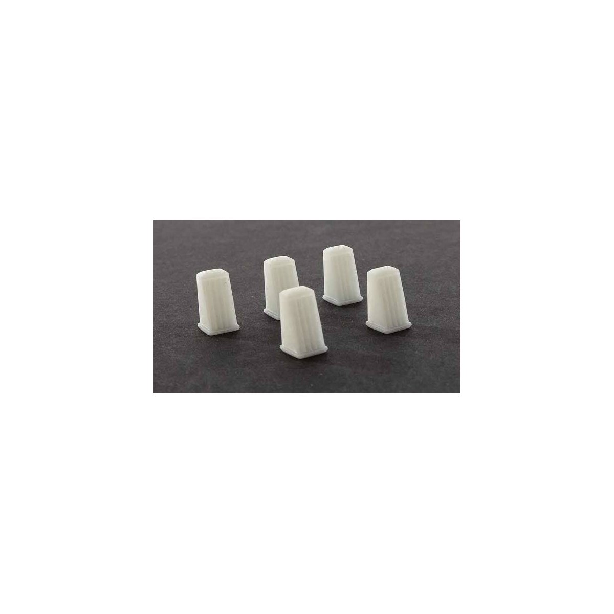 Oil Can Display -- Unpainted 3D Printed Parts pkg(5), HO ALL SCALE MINIATURES 870971