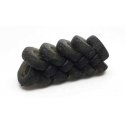 Tire Braid -- Unpainted 3D Printed Part, HO, ALL SCALE MINIATURES 871973