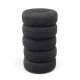 Tire Stacks -- Unpainted 3D Printed Parts pkg(5), N ALL SCALE MINIATURES 1600972