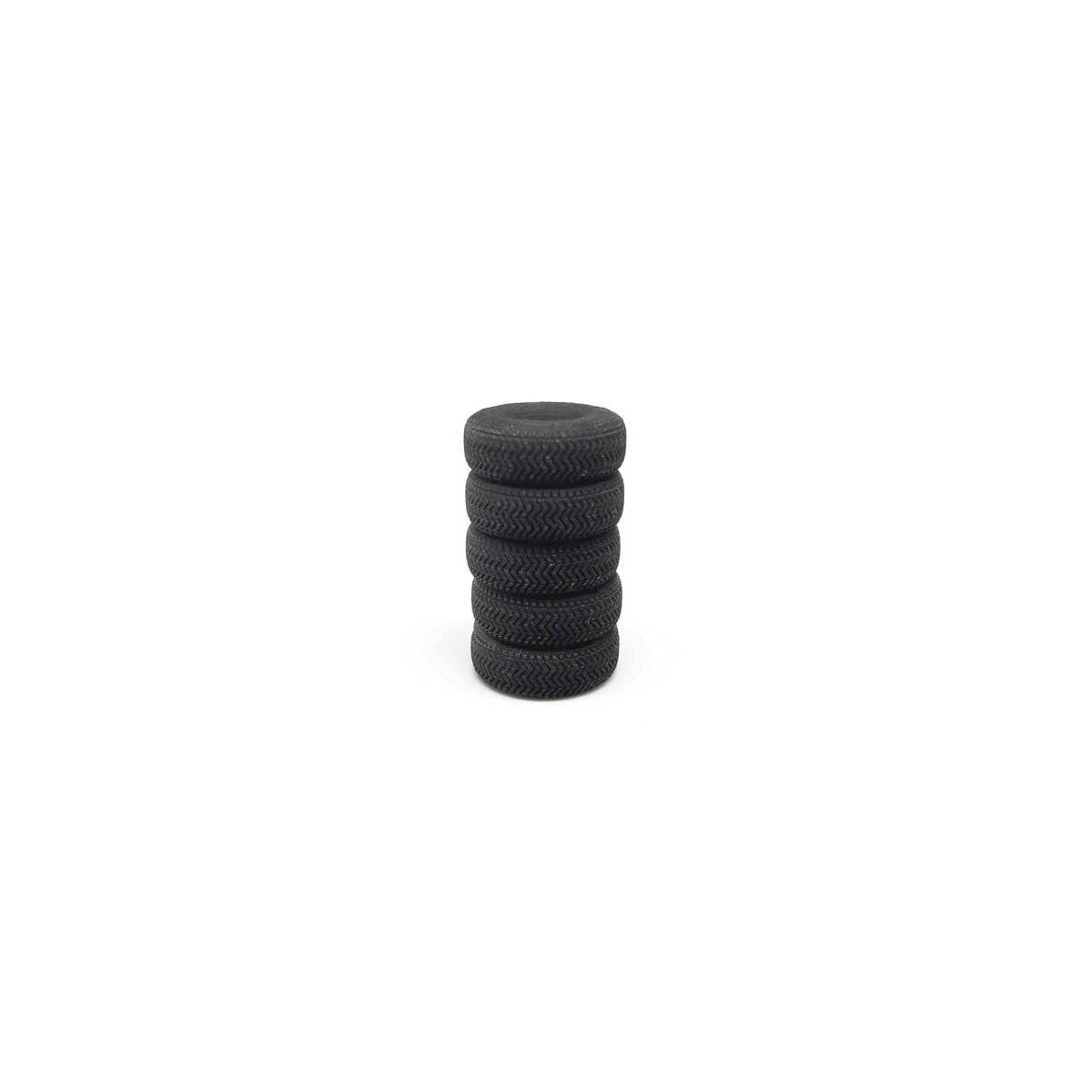 Tire Stacks -- Unpainted 3D Printed Parts pkg(5), N ALL SCALE MINIATURES 1600972