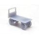 Luggage Carts -- Unpainted 3D Printed Parts pkg(5), HO ALL SCALE MINIATURES 870985
