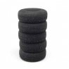 Tire Stacks -- Unpainted 3D Printed Parts pkg(5), HO ALL SCALE MINIATURES 870972