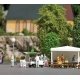 Soft-Serve Ice Cream Truck - Action Set -- Piaggio Ape Sales Truck, Canopy, Figure, Sign and Truck Load, HO Busch Gmbh & Co Kg 7