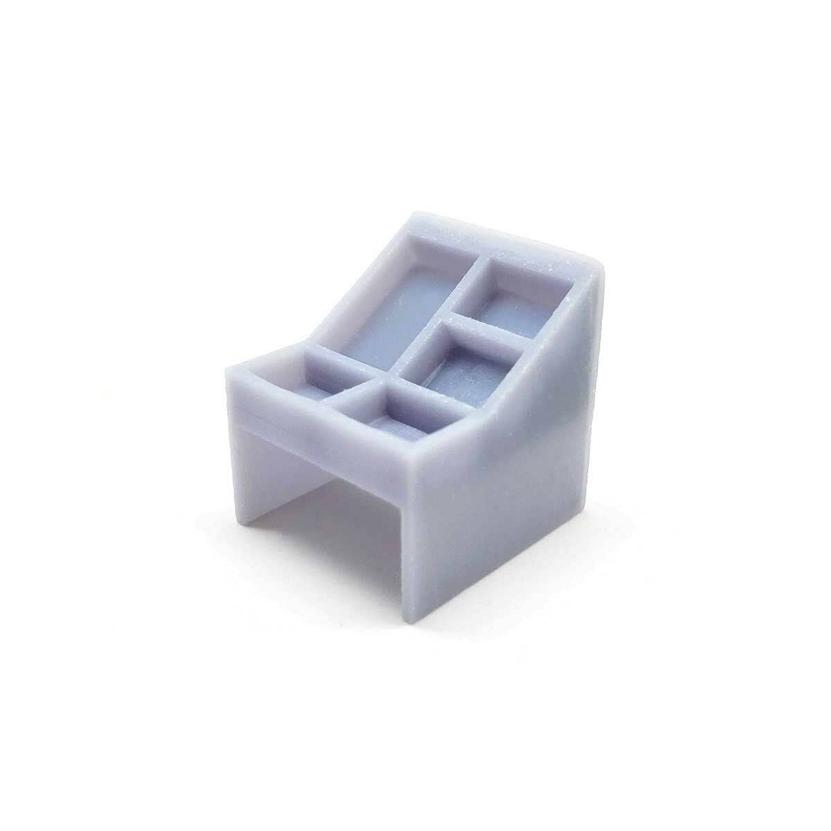 Empty Vendor Stand -- pkg(5), HO ALL SCALE MINIATURES 870979
