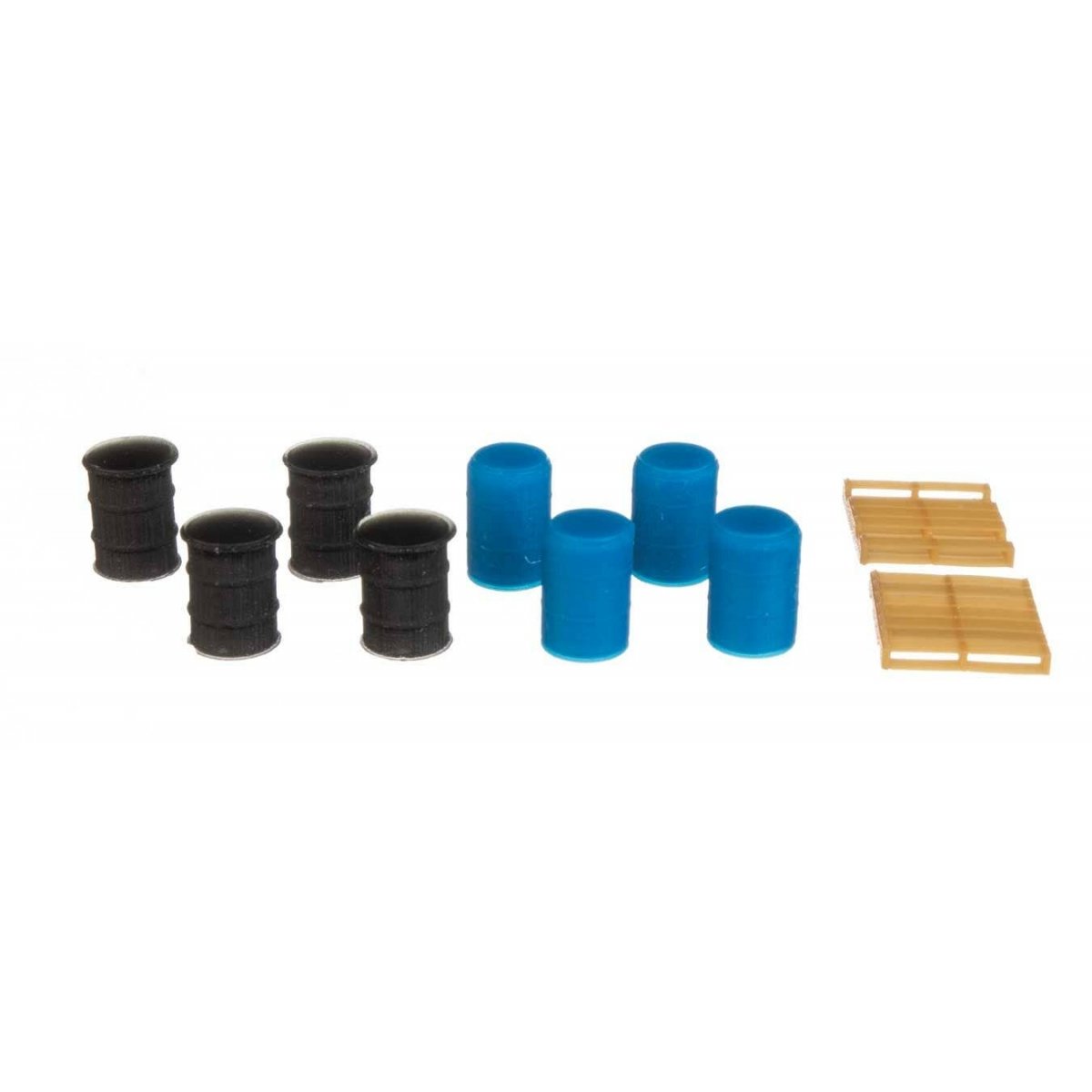 8 Drums & 2 Pallets, HO ALL SCALE MINIATURES 871946