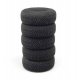 Tire Stack -- Unpainted 3D Printed Part, HO ALL SCALE MINIATURES 871972