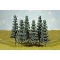 Blue Spruce Trees - SceneScapes(TM) -- 8 - 10′ 20.3 - 25.4cm Tall pkg(3), ALL, Bachmann Industries 32212