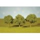 SceneScapes(TM) Layout-Ready Trees -- Oak Trees 2-1/4 - 2-1/2′ Tall pkg(4), ALL Bachmann Industries 32113