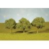 SceneScapes(TM) Layout-Ready Trees -- Oak Trees 2-1/4 - 2-1/2′ Tall pkg(4), ALL Bachmann Industries 32113