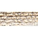 Flexible Cut Stone Wall with Self-Adhesive Backing -- Small Stones - 13 x 3-3/8′ 33 x 8.6cm, ALL, Chooch Enterprises 8260