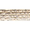 Flexible Cut Stone Wall with Self-Adhesive Backing -- Small Stones - 13 x 3-3/8′ 33 x 8.6cm, ALL Chooch Enterprises 8260
